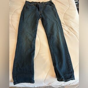 Levi's Dark Blue Men's Straight Jeans